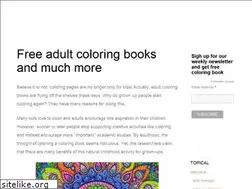 Sites similar to adultcoloringbookz.com