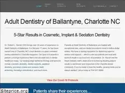 Sites similar to adultdentistryofballantyne.com