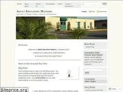 Sites similar to adultedmatters.wordpress.com