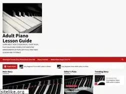 Sites similar to adultpianolesson.com