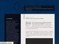 Sites similar to adultsinballet.org