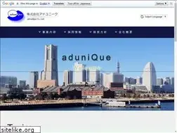 Sites similar to adunique.co.jp