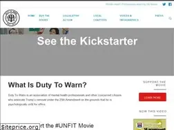 Sites similar to adutytowarn.org