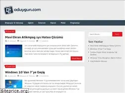 Sites similar to aduygun.com