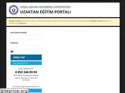 Sites similar to aduzem.adu.edu.tr