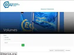 Sites similar to adv-geosci.net