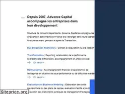Sites similar to advance-capital.fr