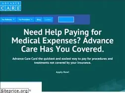 Sites similar to advancecarecard.com