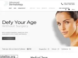 Sites similar to advanced-dermatology.com.au