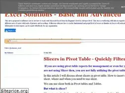 Sites similar to advanced-excel-solved.blogspot.com