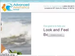 Sites similar to advancedaestheticshawaii.com