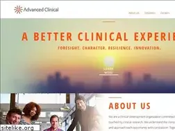 Sites similar to advancedclinical.com