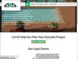 Sites similar to advancedconcretedesigns.com