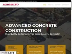 Sites similar to advancedconcreteinc.com