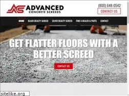 Sites similar to advancedconcretescreeds.com