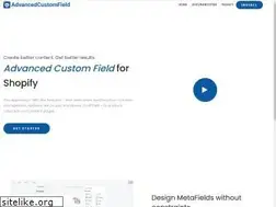 Sites similar to advancedcustomfield.com