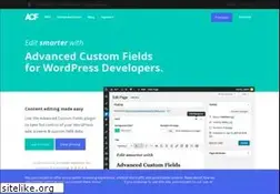 Sites similar to advancedcustomfields.com