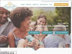 Sites similar to advanceddentalcare.com