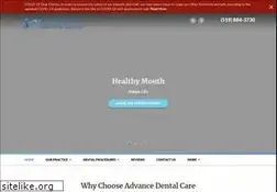 Sites similar to advancedentalcare.com