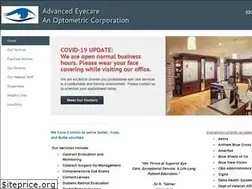 Sites similar to advancedeyecareca.com