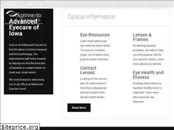 Sites similar to advancedeyecareiowa.com