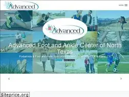 Sites similar to advancedfootandankledocs.com
