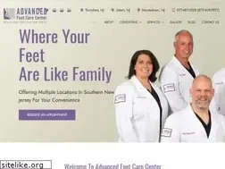 Sites similar to advancedfootcarecenternj.com