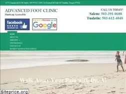 Sites similar to advancedfootclinic.org