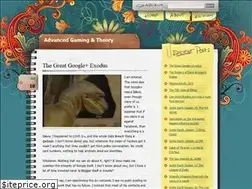 Sites similar to advancedgaming-theory.blogspot.com