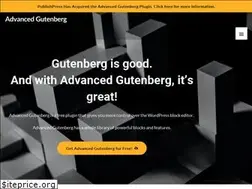 Sites similar to advancedgutenberg.com
