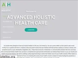Sites similar to advancedholistichealthcare.com