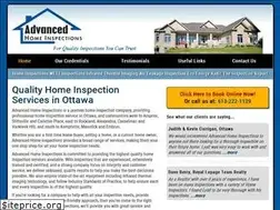 Sites similar to advancedhomeinspections.ca