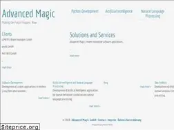Sites similar to advancedmagic.de