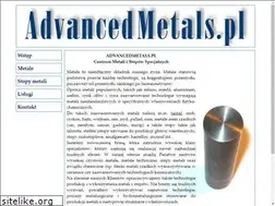 Sites similar to advancedmetals.pl