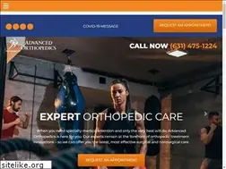 Sites similar to advancedorthopc.com