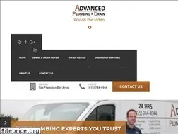 Sites similar to advancedplumbingsf.com
