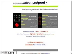 Sites similar to advancedpoetx.com