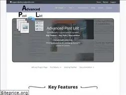 Sites similar to advancedpostlist.com