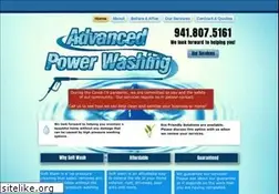 Sites similar to advancedpressurewash.com
