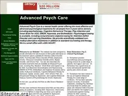 Sites similar to advancedpsychcare.tripod.com