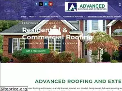 Sites similar to advancedroofingandexteriors.com
