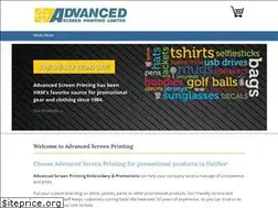 Sites similar to advancedscreenprinting.ca
