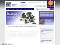 Sites similar to advancedscreenprintsupply.com