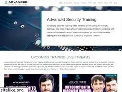 Sites similar to advancedsecurity.training