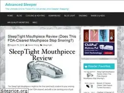 Sites similar to advancedsleeper.com