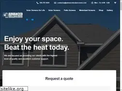 Sites similar to advancedsolarscreens.com