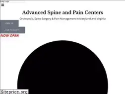 Sites similar to advancedspineandpain.com