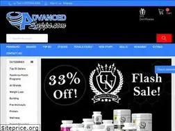 Sites similar to advancedsupps.com