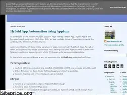 Sites similar to advancedtestautomation.blogspot.com