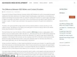 Sites similar to advancedwebdevelopment.net
